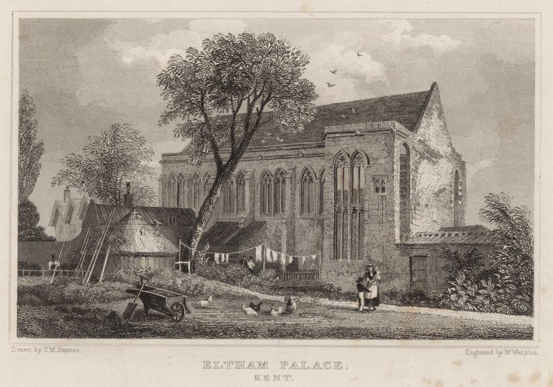 Palacio de Eltham, Kent de Thomas Mann Baynes
