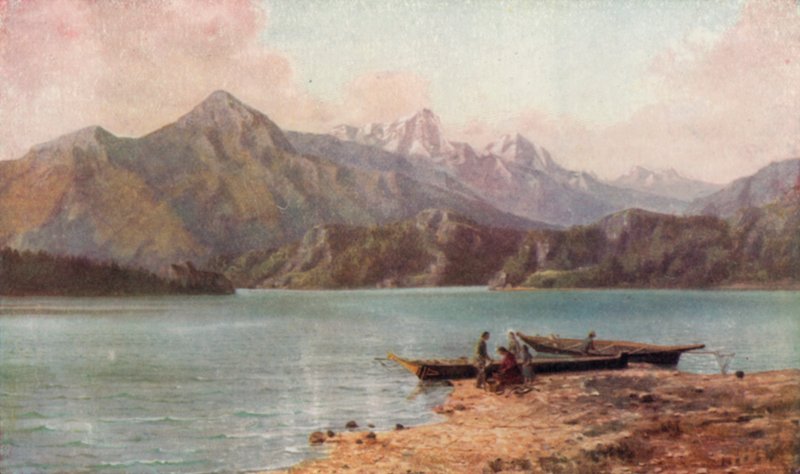 Las Montañas Cascade de Thomas Mower Martin