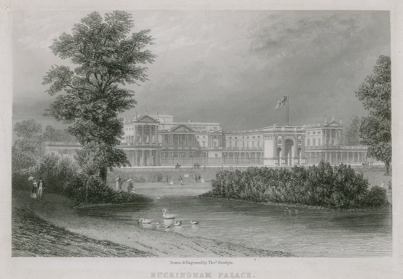 Palacio de Buckingham de Thomas Onwhyn