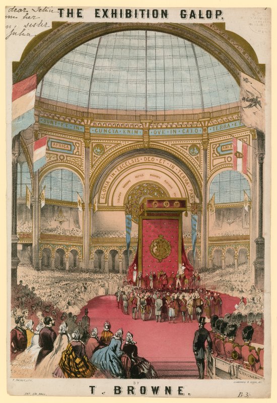 El Galop de la Exposición por T Browne de Thomas Packer