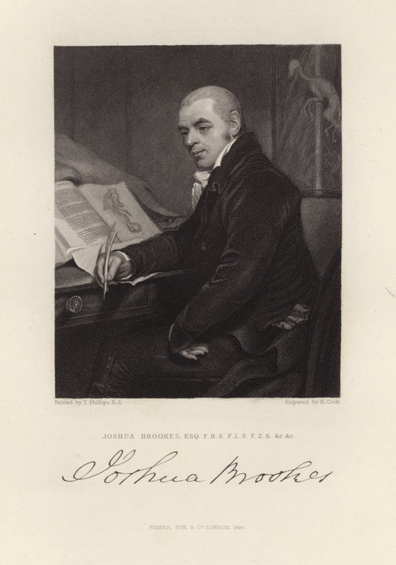 Joshua Brookes de Thomas Phillips