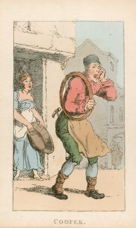 Cooper de Thomas Rowlandson