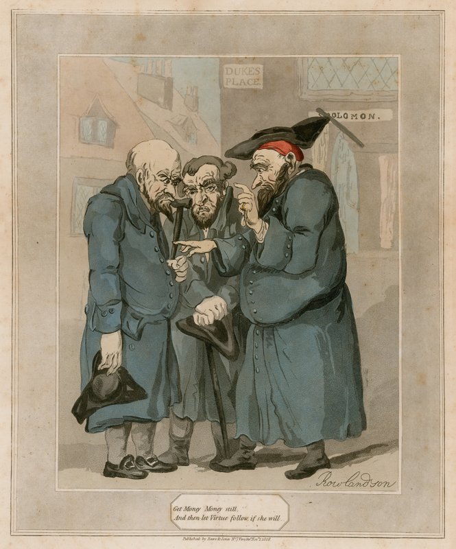 Consigue Dinero Dinero aún de Thomas Rowlandson