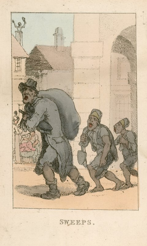 Barrenderos de Thomas Rowlandson