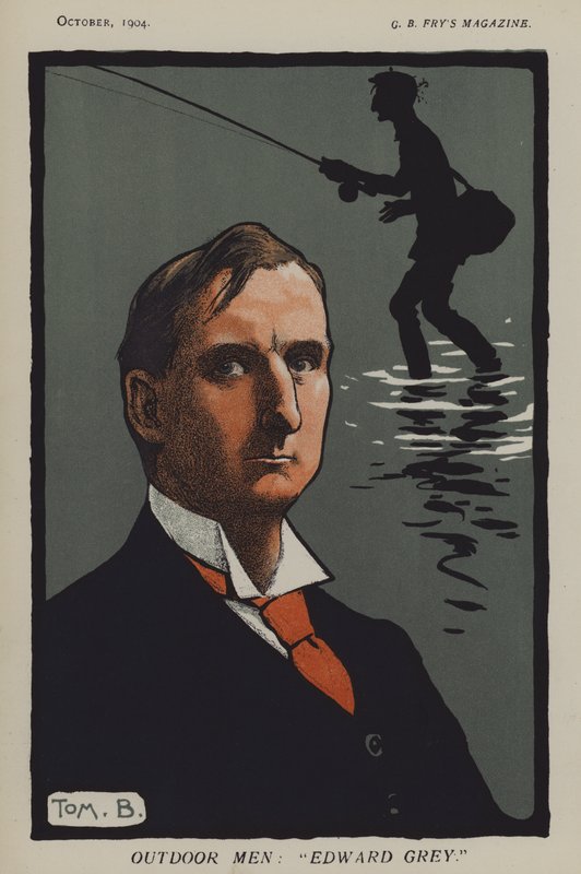 Hombres al aire libre: "Edward Grey" de Tom Browne