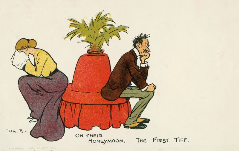 El primer tiff (litografía en color) de Tom Browne