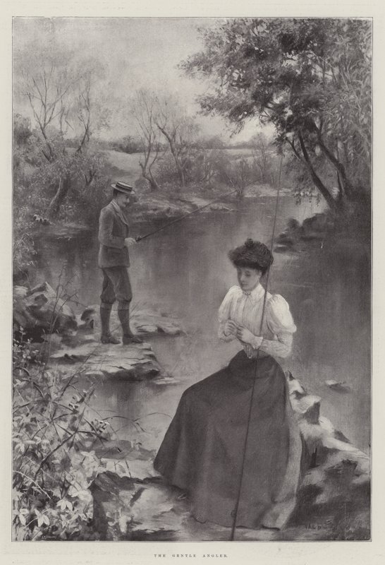 El pescador gentil de Valentine Davis