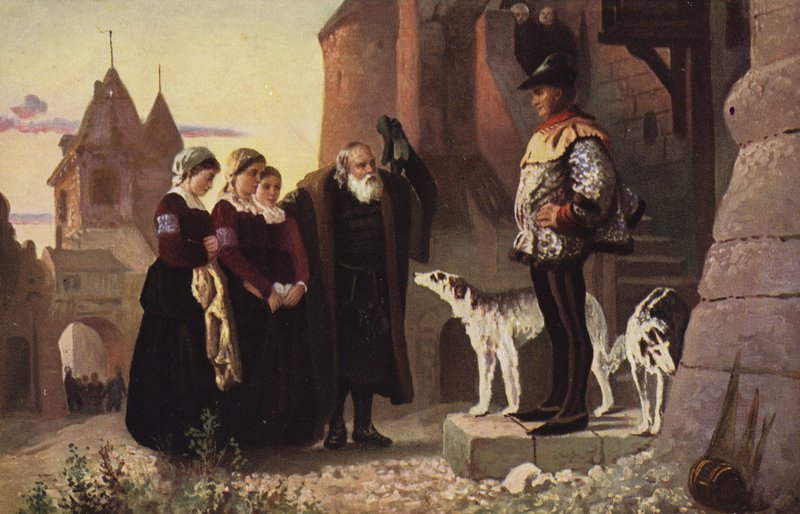 El derecho del maestro, 1874 de Vasilij Dmitrievich Polenov