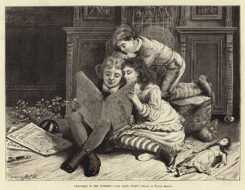 Navidad en la guardería, Nuestra Historia de Hadas de Walter Jenks Morgan