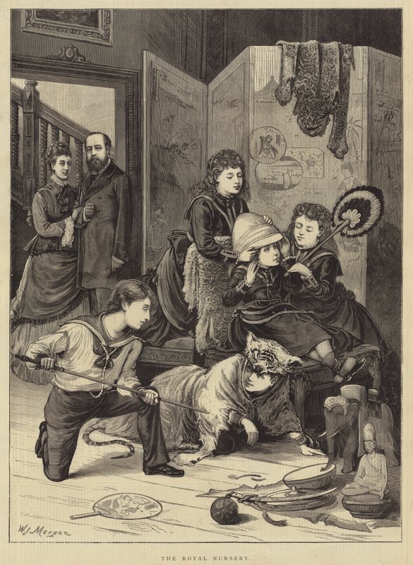 La guardería real de Walter Jenks Morgan