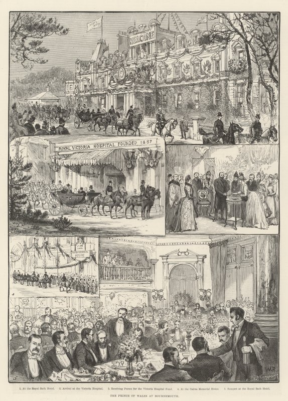 El Príncipe de Gales en Bournemouth de Walter Paget