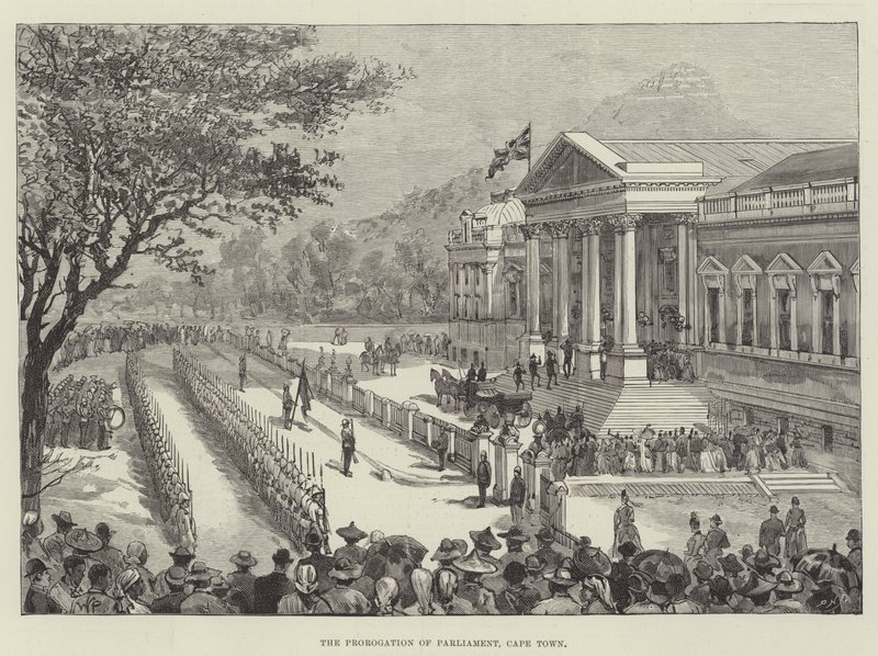 La Prórroga del Parlamento, Ciudad del Cabo de Walter Paget