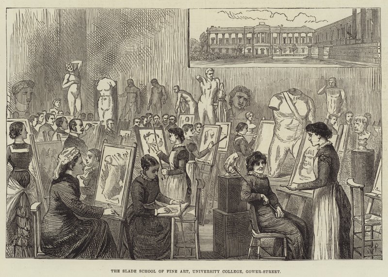 La Escuela de Bellas Artes Slade, University College, Gower-Street de Walter Paget