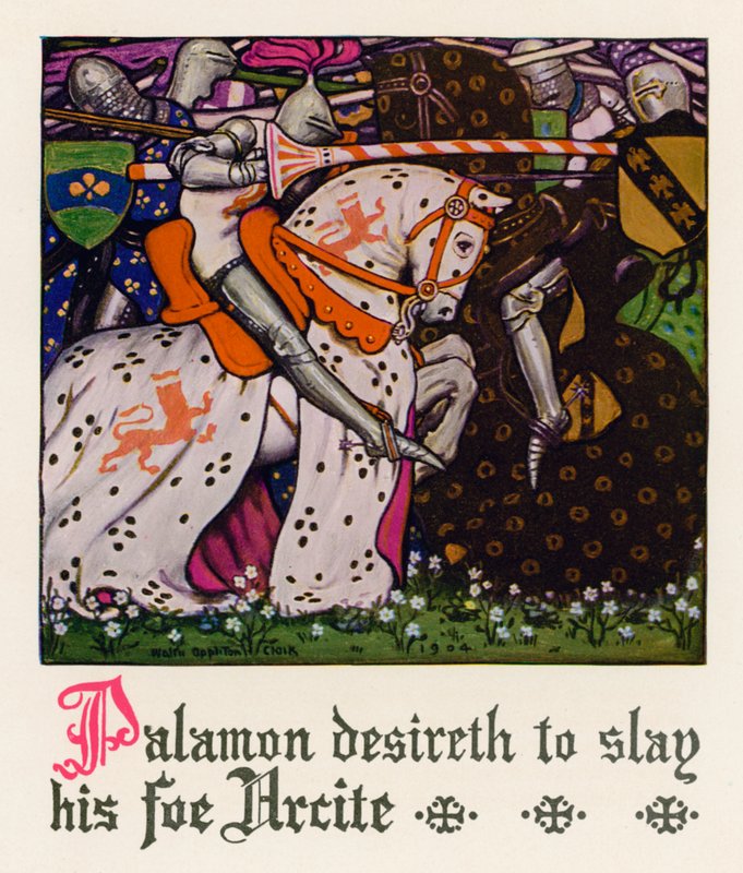 Chaucer: El cuento del caballero de Walter Appleton Clark