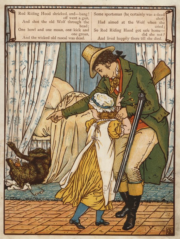 Caperucita Roja de Walter Crane