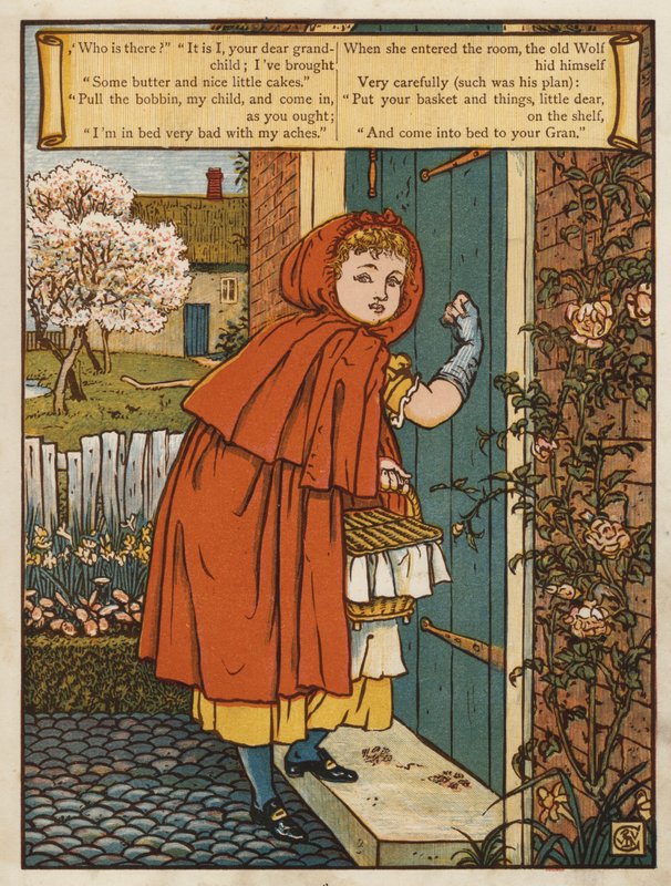 Caperucita Roja de Walter Crane