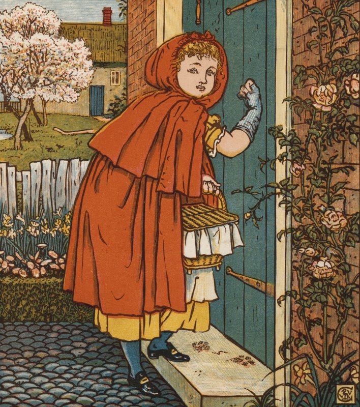 Caperucita Roja de Walter Crane