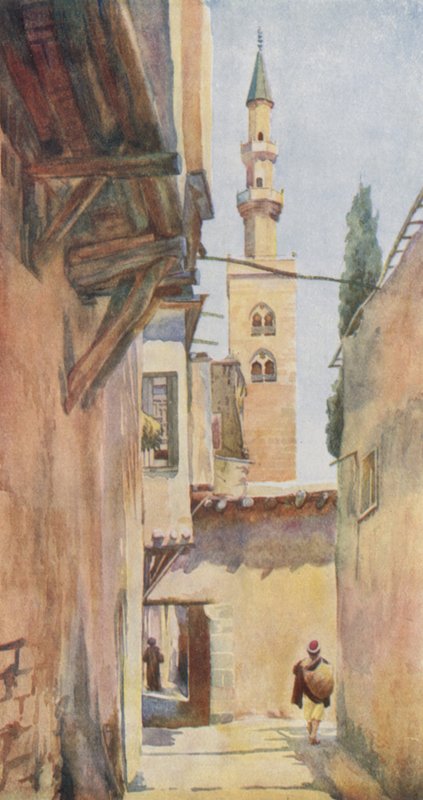 Damasco: Minarete de Jesús de Walter Spencer Stanhope Tyrwhitt