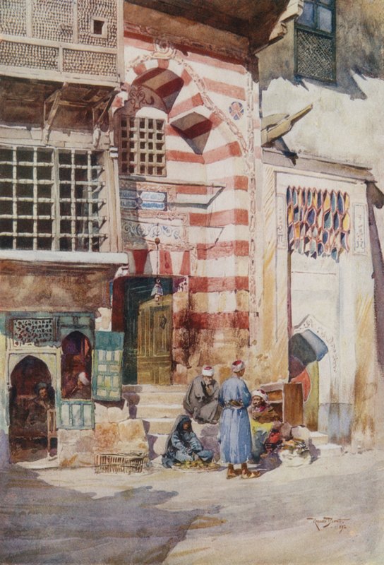 En una calle de El Cairo de Walter Spencer Stanhope Tyrwhitt