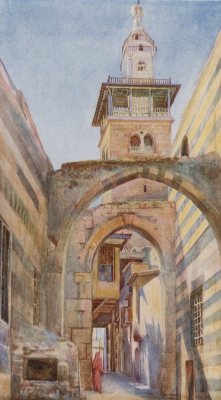 Minarete de la Novia, Damasco de Walter Spencer Stanhope Tyrwhitt