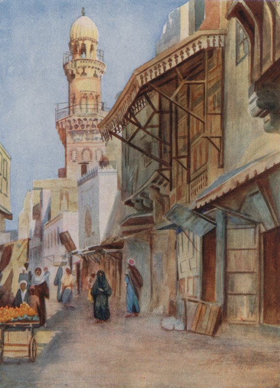 Mezquita del Sultán Bibars, El Cairo de Walter Spencer Stanhope Tyrwhitt