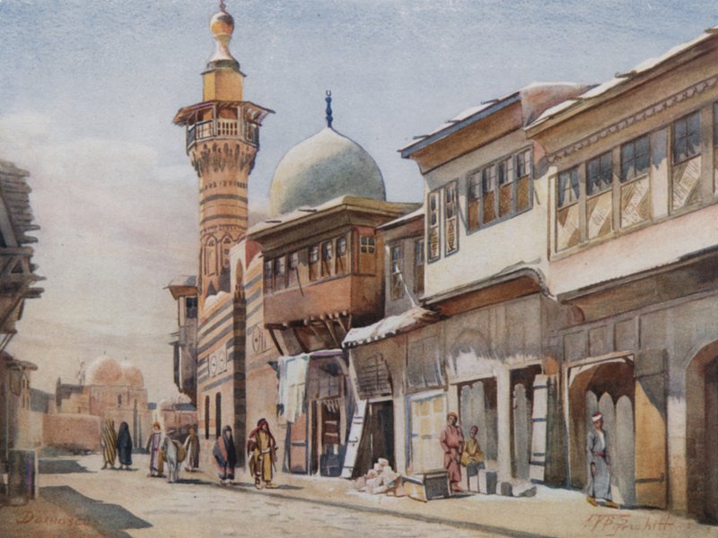 Cerca del Midan, El Cairo de Walter Spencer Stanhope Tyrwhitt
