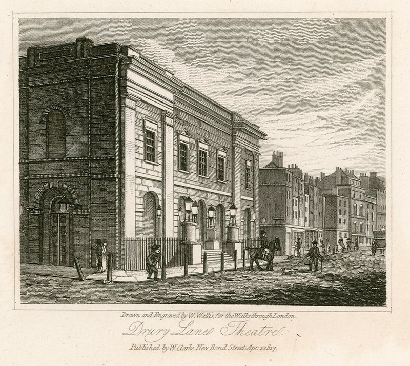 Teatro Drury Lane, Londres de Walter Wallis