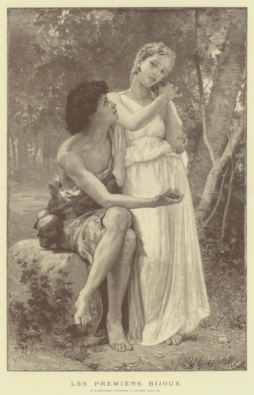 Las Primeras Joyas de William Adolphe Bouguereau