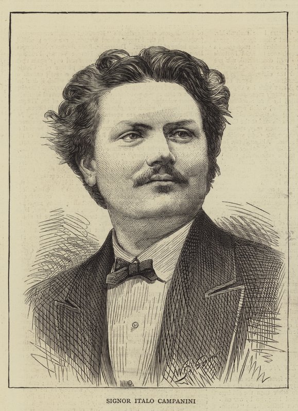 Signor Italo Campanini de William Biscombe Gardner