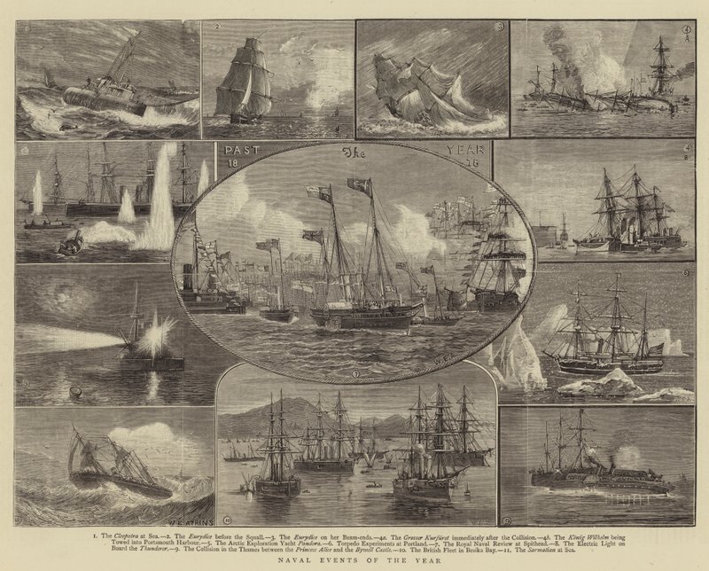 Eventos navales del año de William Edward Atkins