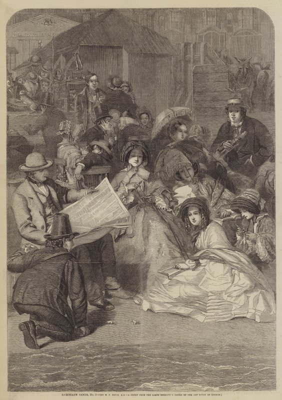 Arenas de Ramsgate, No 2 de William Powell Frith