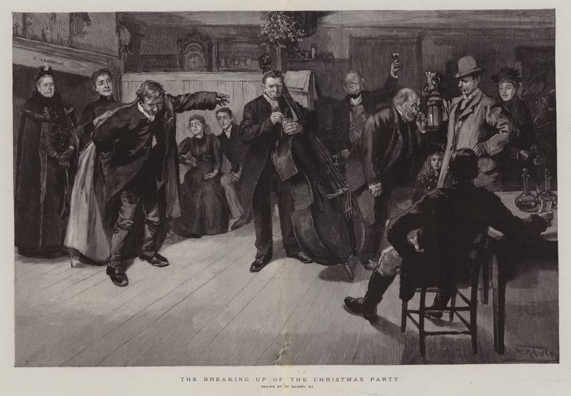 La disolución de la fiesta de Navidad de William Rainey