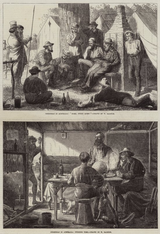 Navidad en Australia de William Ralston