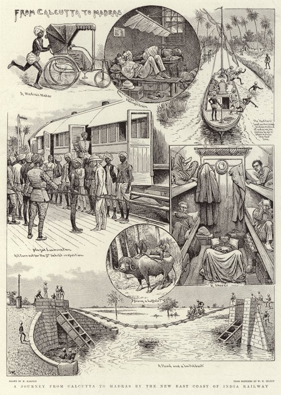 De Calcuta a Madrás de William Ralston