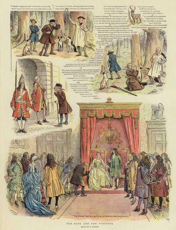 El Rey y el Guardabosques de William Ralston