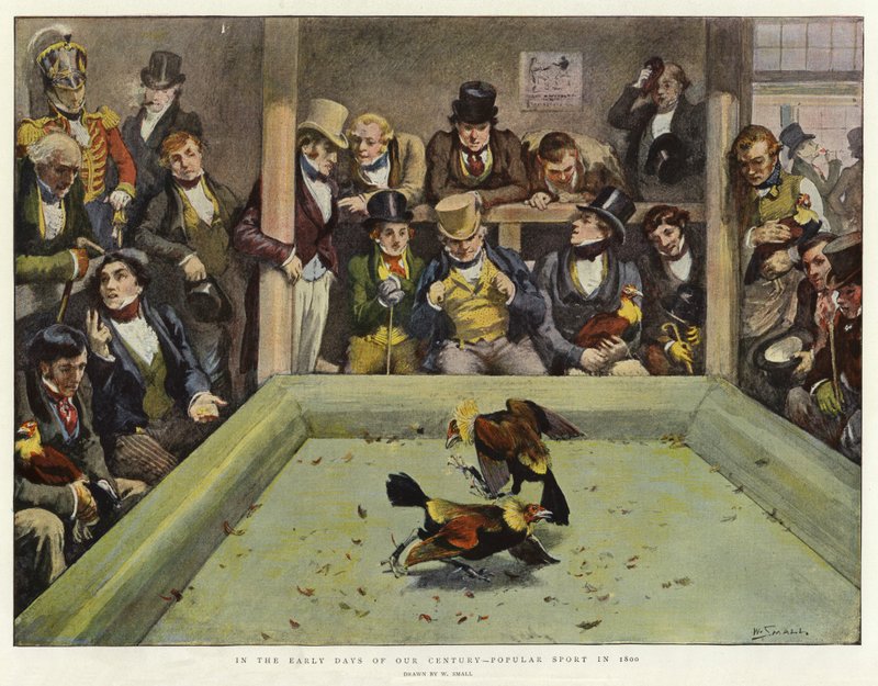 En los primeros días de nuestro siglo, Deporte popular en 1800 de William Small