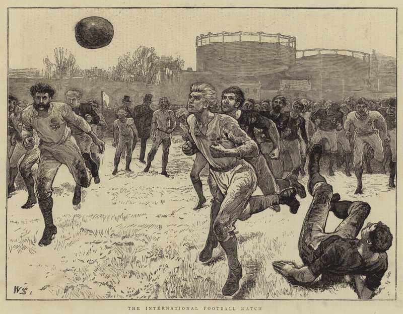 El partido internacional de fútbol de William Small