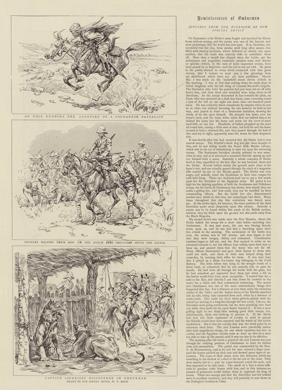 Reminiscencias de Omdurman de William T. Maud