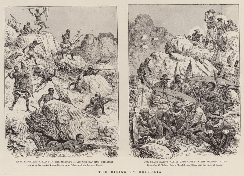 El levantamiento en Rodesia de William (after) Ralston
