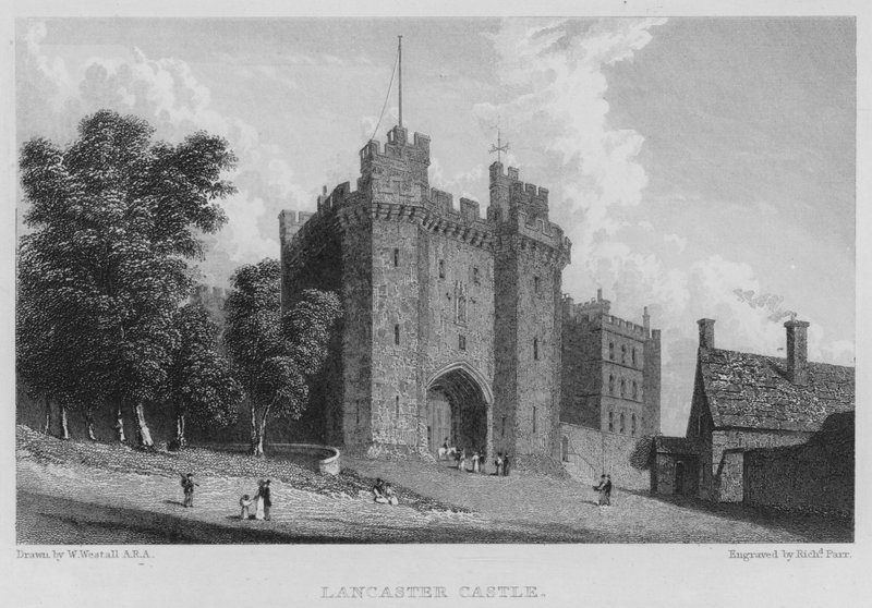 Castillo de Lancaster (grabado) de William (after) Westall