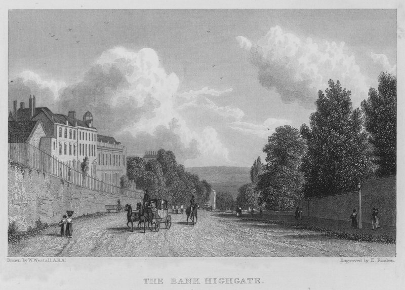 El Banco, Highgate de William (after) Westall