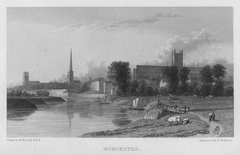 Worcester de William (after) Westall