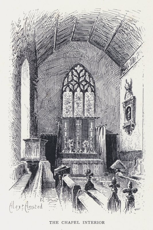 El Interior de la Capilla de William Alexander Ansted