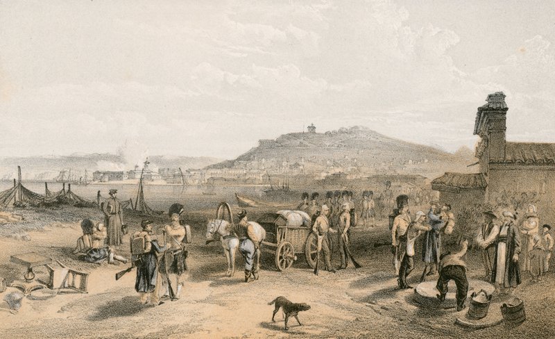 Kertch desde el norte de William Crimea Simpson