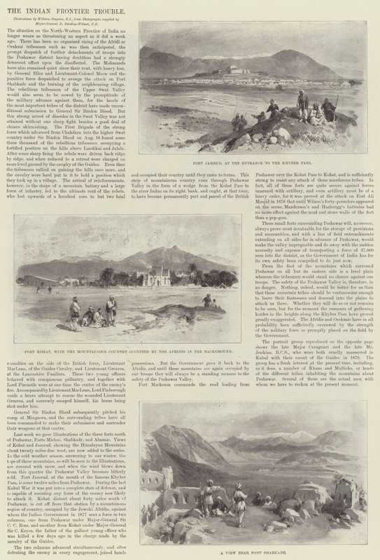 El problema de la frontera india de William Crimea Simpson