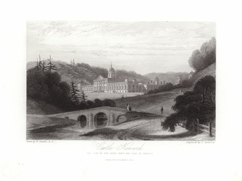 Castillo Howard de William Daniell