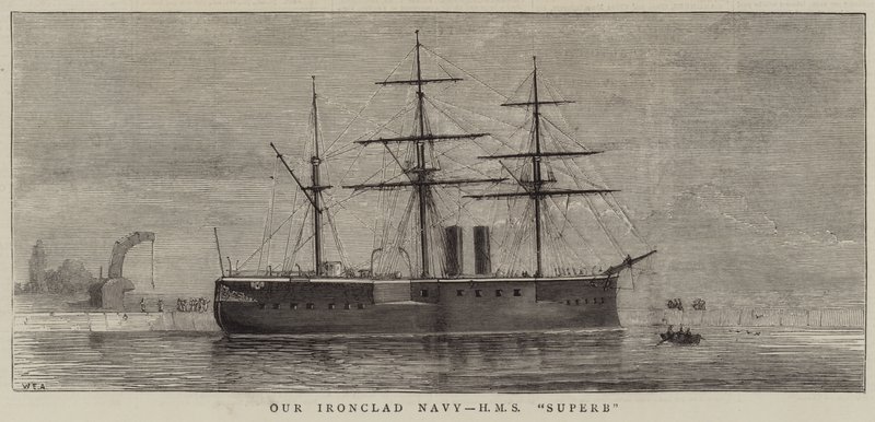 Nuestra Armada Acorazada, HMS Superb de William Edward Atkins