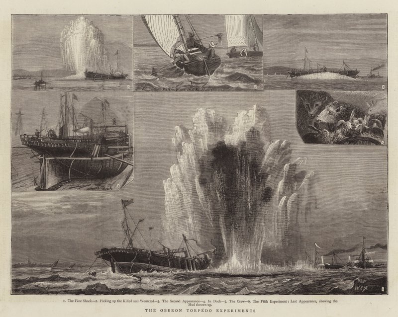 Los experimentos del torpedo Oberon de William Edward Atkins