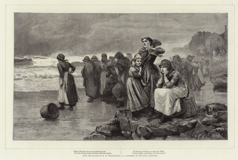 Mujeres esperando de William Harris Weatherhead