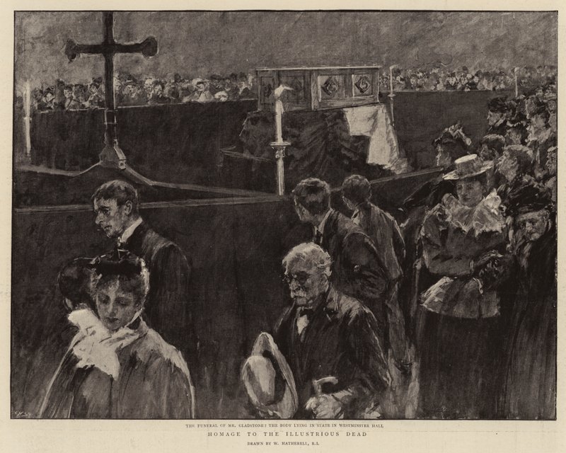 Homenaje a los Ilustres Muertos de William Hatherell